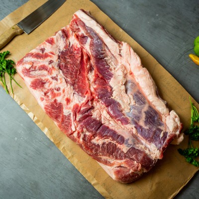 Свинина ребрышки мясные 900 г - купить в Зириклах